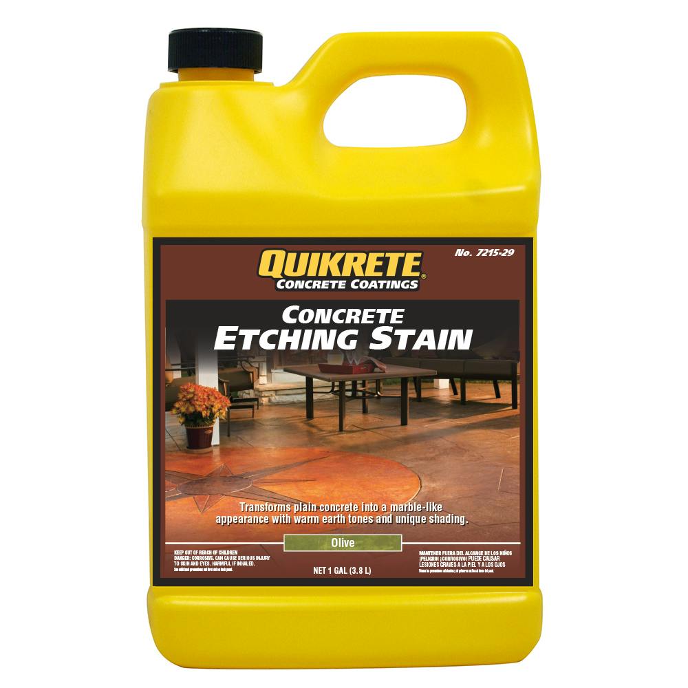 Quikrete Concrete Etching Stain Image Olive