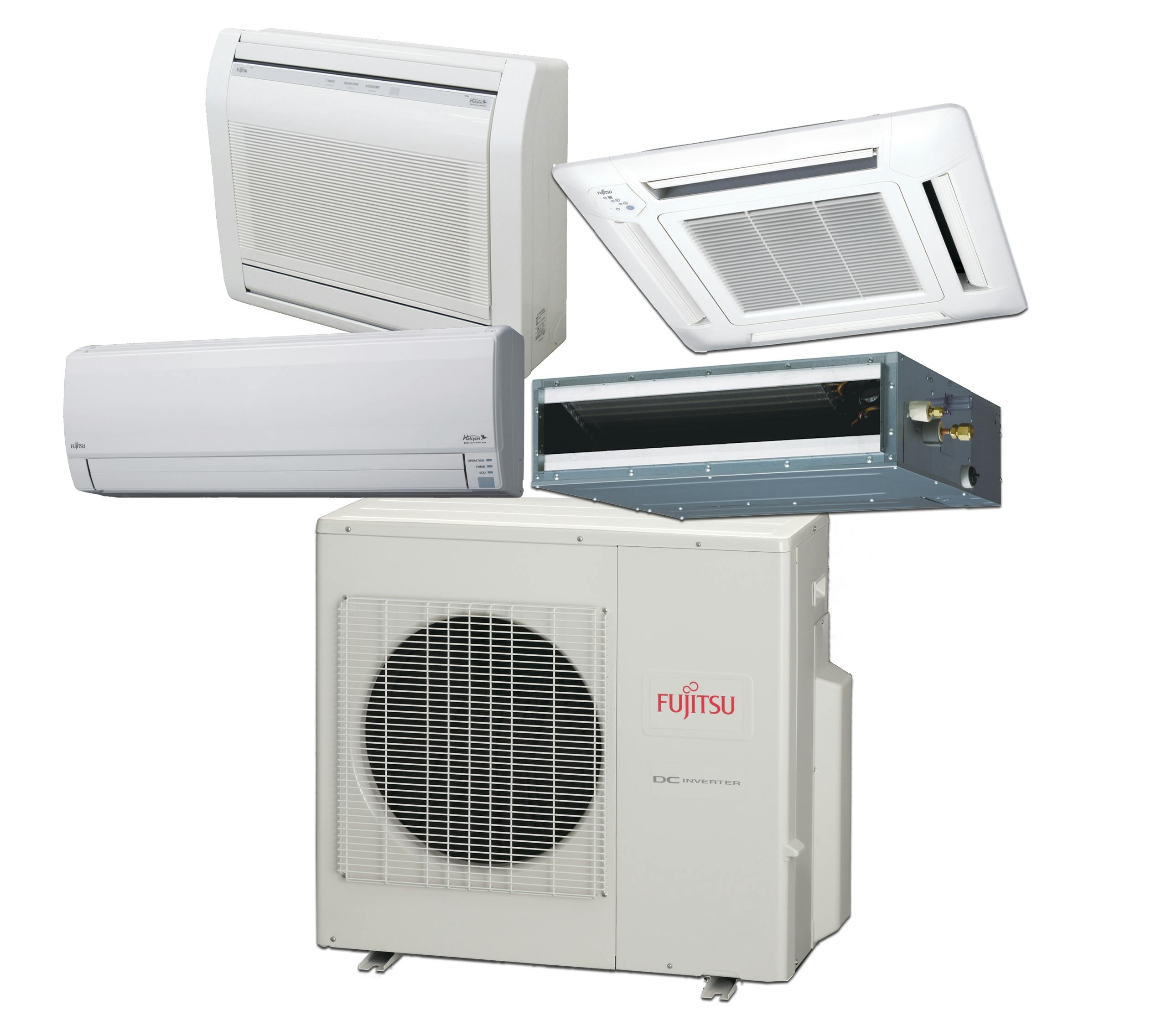 Fujitsu Multi-Zone Heat Pump Line