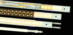 The LIT modular lighting strip system from Keeler provides illuminated decorative trim. The LIT modular lighting strip system from Keeler provides illuminated decorative trim.