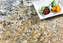 An example of one of the exotic granite pieces in the GranIth collection from Spanish company TheSize. An example of one of the exotic granite pieces in the GranIth collection from Spanish company TheSize.