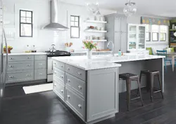 Decora cabinets, grey palette kitchen Decora cabinets, grey palette kitchen