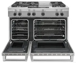 KitchenAid steam-assist oven interior KitchenAid steam-assist oven interior