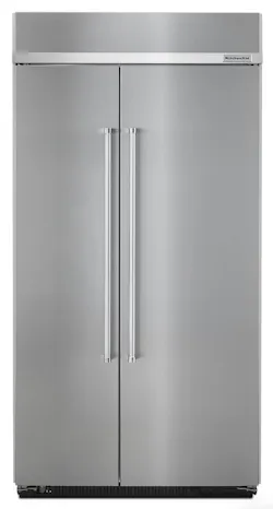 KitchenAid refrigerator exterior KitchenAid refrigerator exterior
