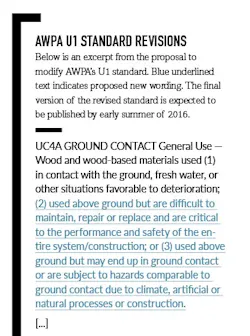 Pressure Treated Lumber Rules Pressure Treated Lumber Rules
