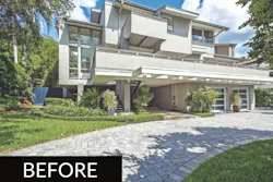 exterior of the new american remodel exterior of the new american remodel