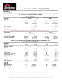 remodel estimate example remodel estimate example