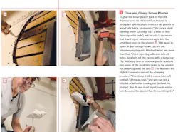 Glue Clamp Loose Plaster Glue Clamp Loose Plaster