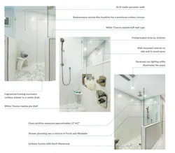 Harth Builders curbless shower Harth Builders curbless shower