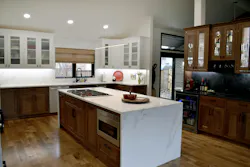 One of many kitchens remodeled by PDQ Construction. One of many kitchens remodeled by PDQ Construction.