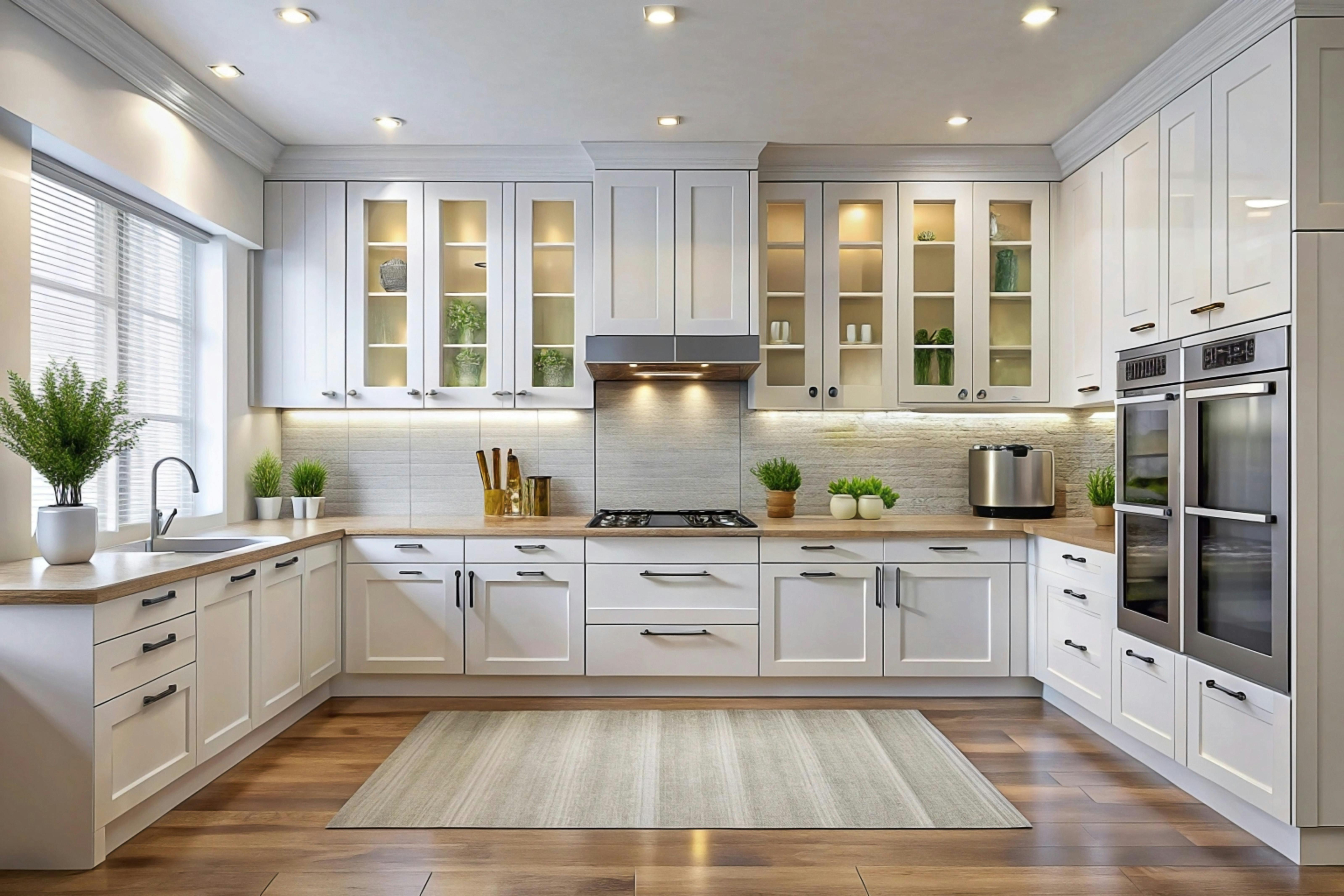 Kitchen cabinets