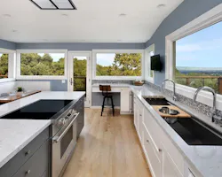 An induction cooktop makes the space much safer, and therefore more welcoming to all. An induction cooktop makes the space much safer, and therefore more welcoming to all.