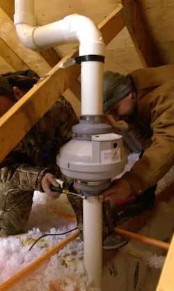 radon mitigation system radon mitigation system