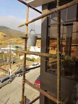 Bamboo Scaffold Construction 5 Bamboo Scaffold Construction 5