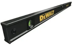 DeWalt Carbon Fiber Composite Box Beam Level DeWalt Carbon Fiber Composite Box Beam Level