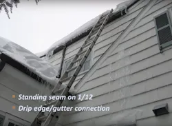 Ice Dam Roof Low Slope Ice Dam Roof Low Slope