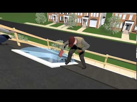 Falls in Construction: Skylights