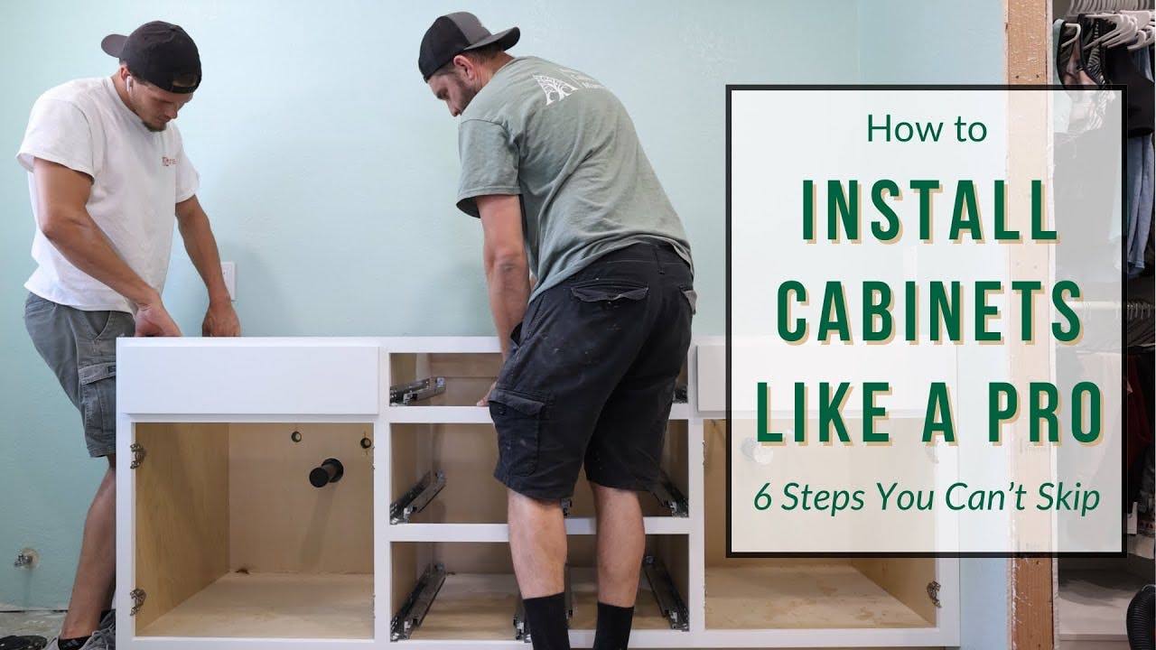 How to Install Kitchen Cabinets Like a Pro: 6 Steps You Can&rsquo;t Skip!