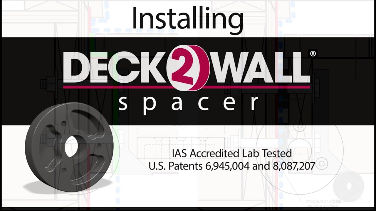 Introducing Deck2wall&circledR; Spacers