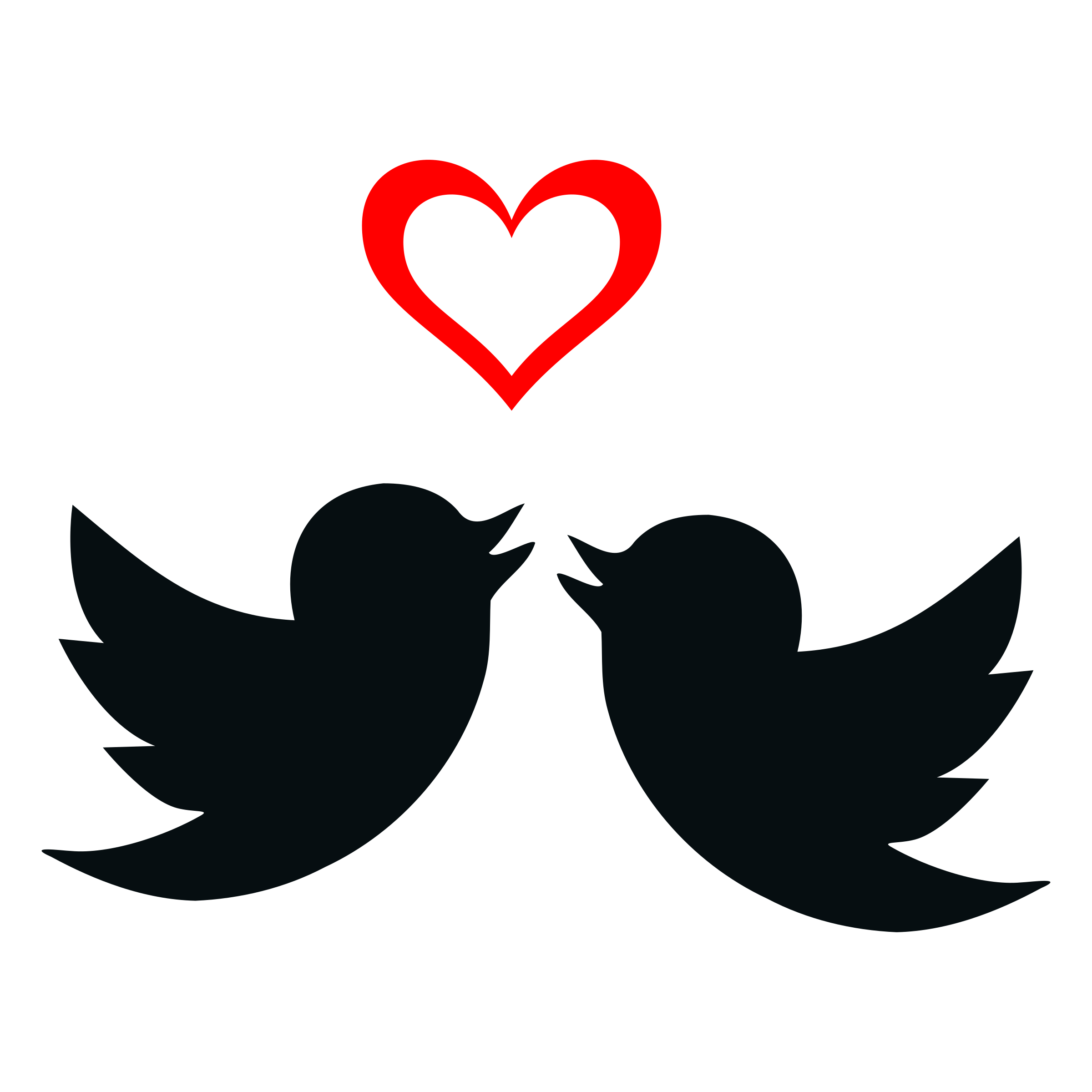 1671754486112 Twolovebirdsandvalentinesdayheartvectorclipart1