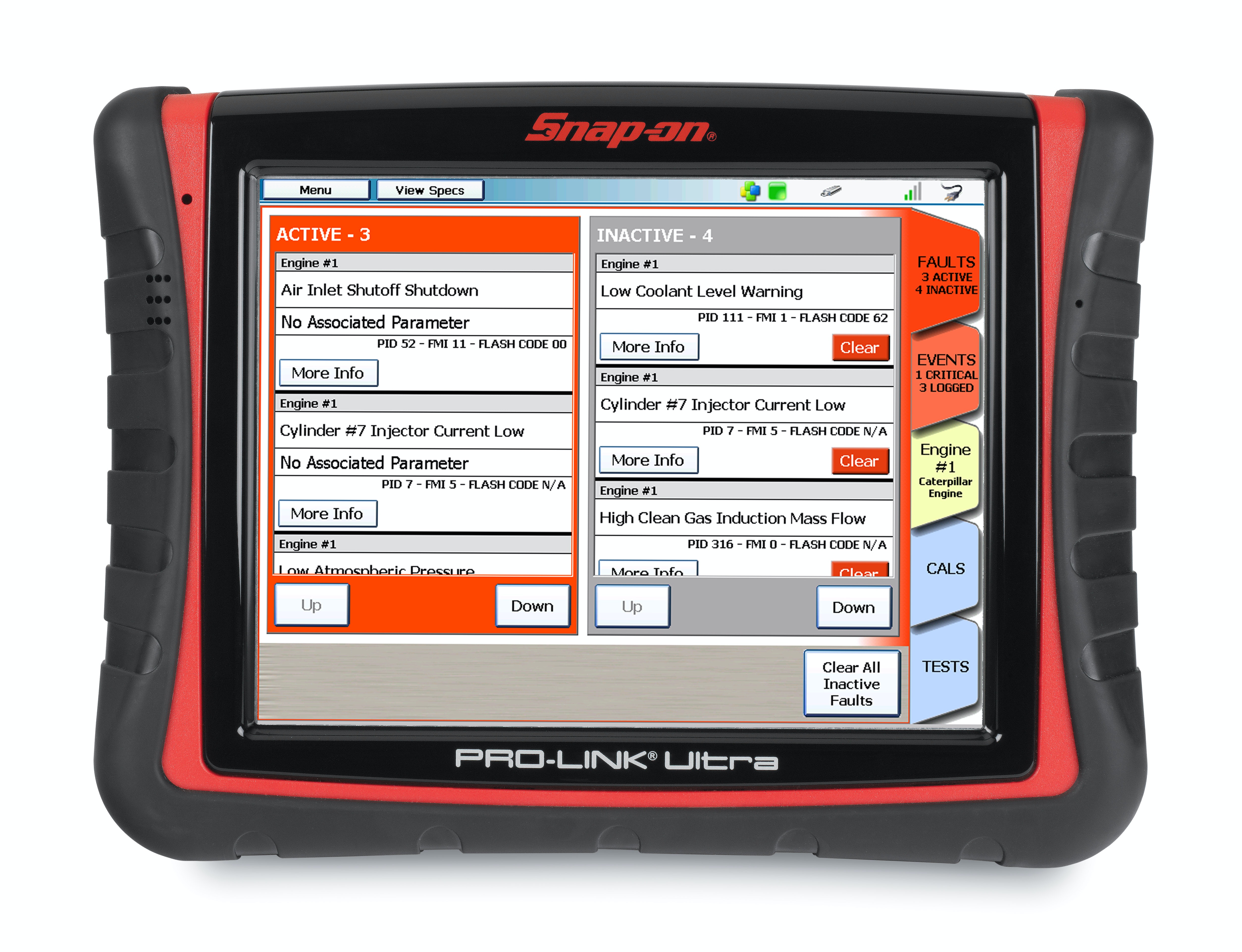 PRO-LINKUltrawCodeScreen