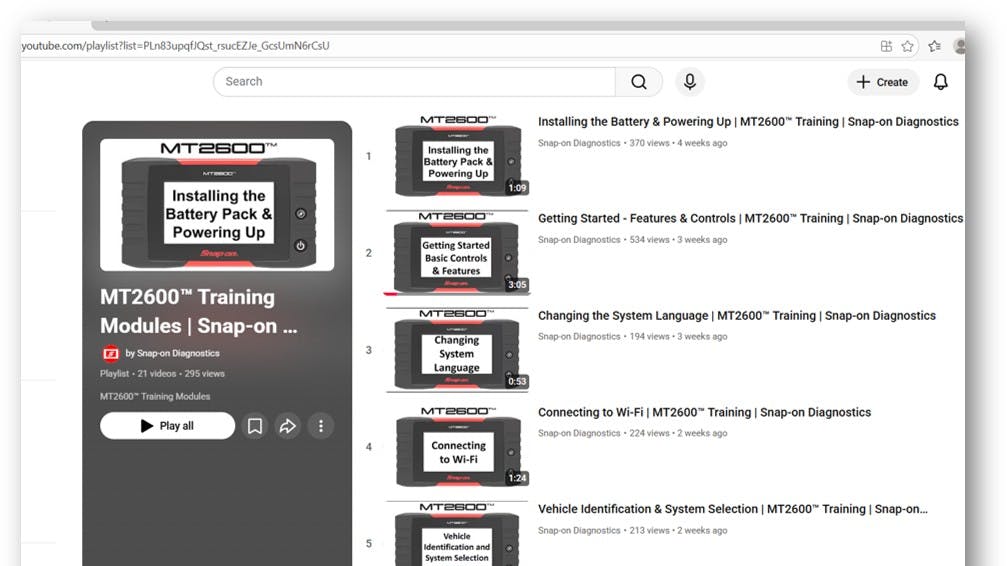 6939095ed202e1507ba55e9f Snapon Diagnostics Mt2600 Training Modules
