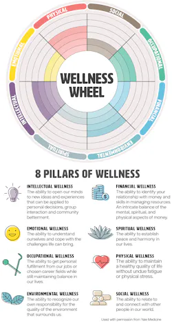 Figure 1: 8 pillars of wellness Figure 1: 8 pillars of wellness