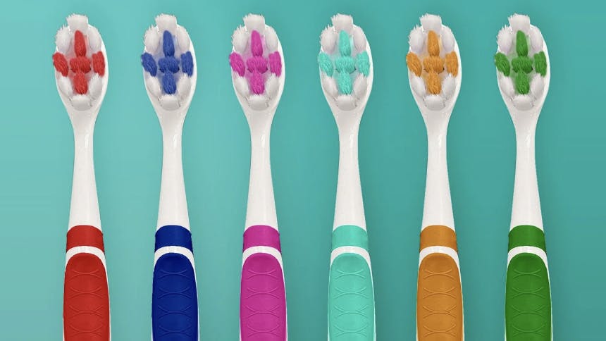 butter on gums toothbrush