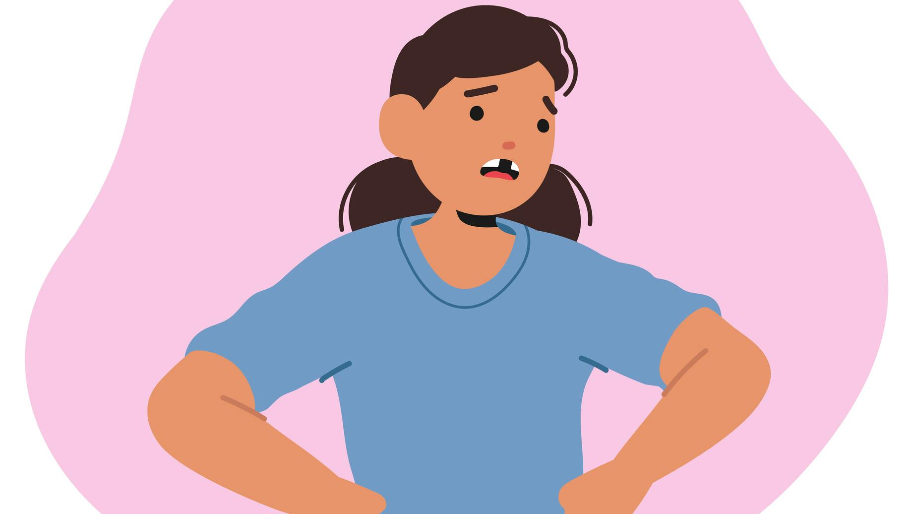 People often feel grief about the loss of their teeth.