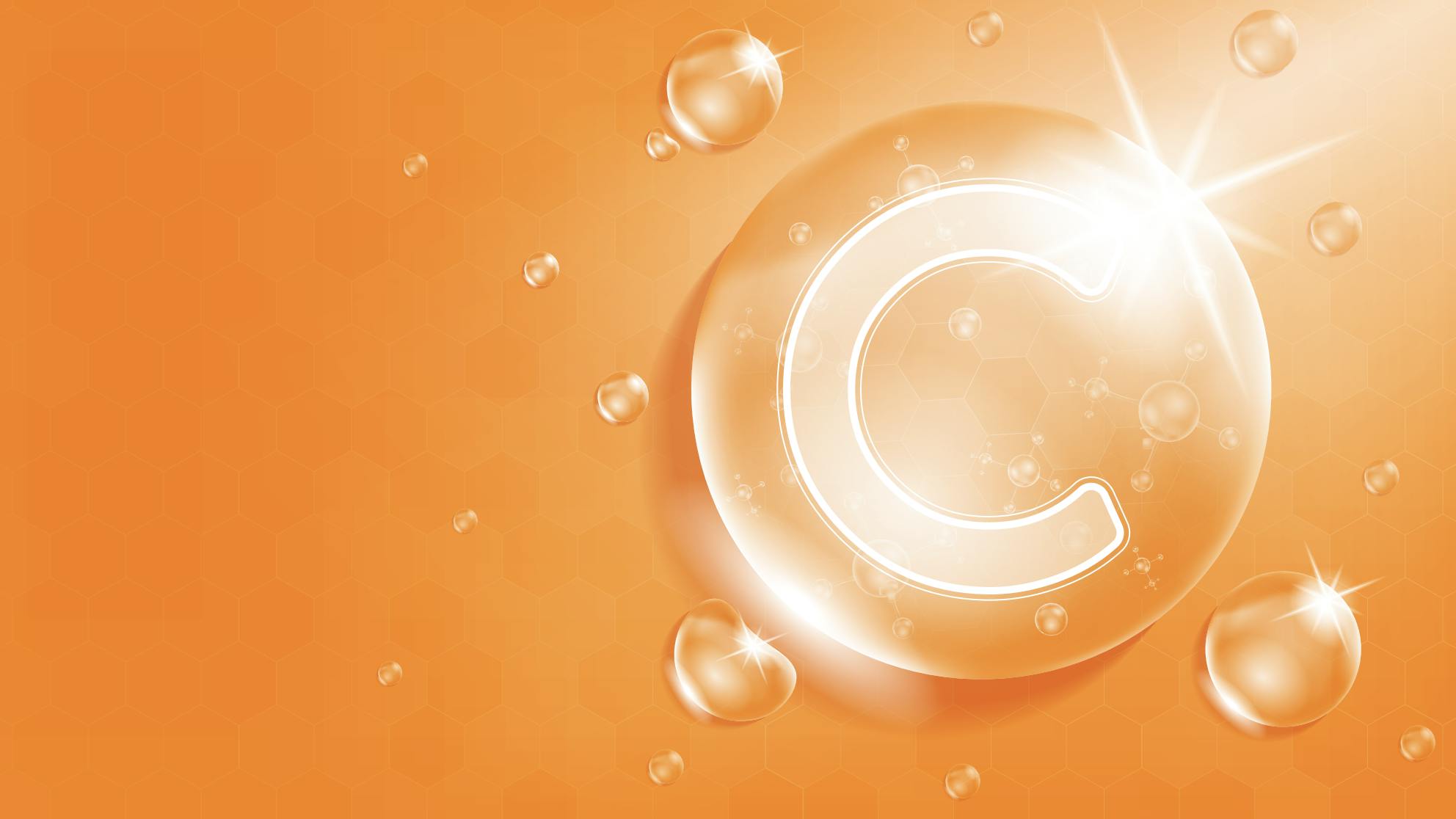 letter-c-on-an-orange-background