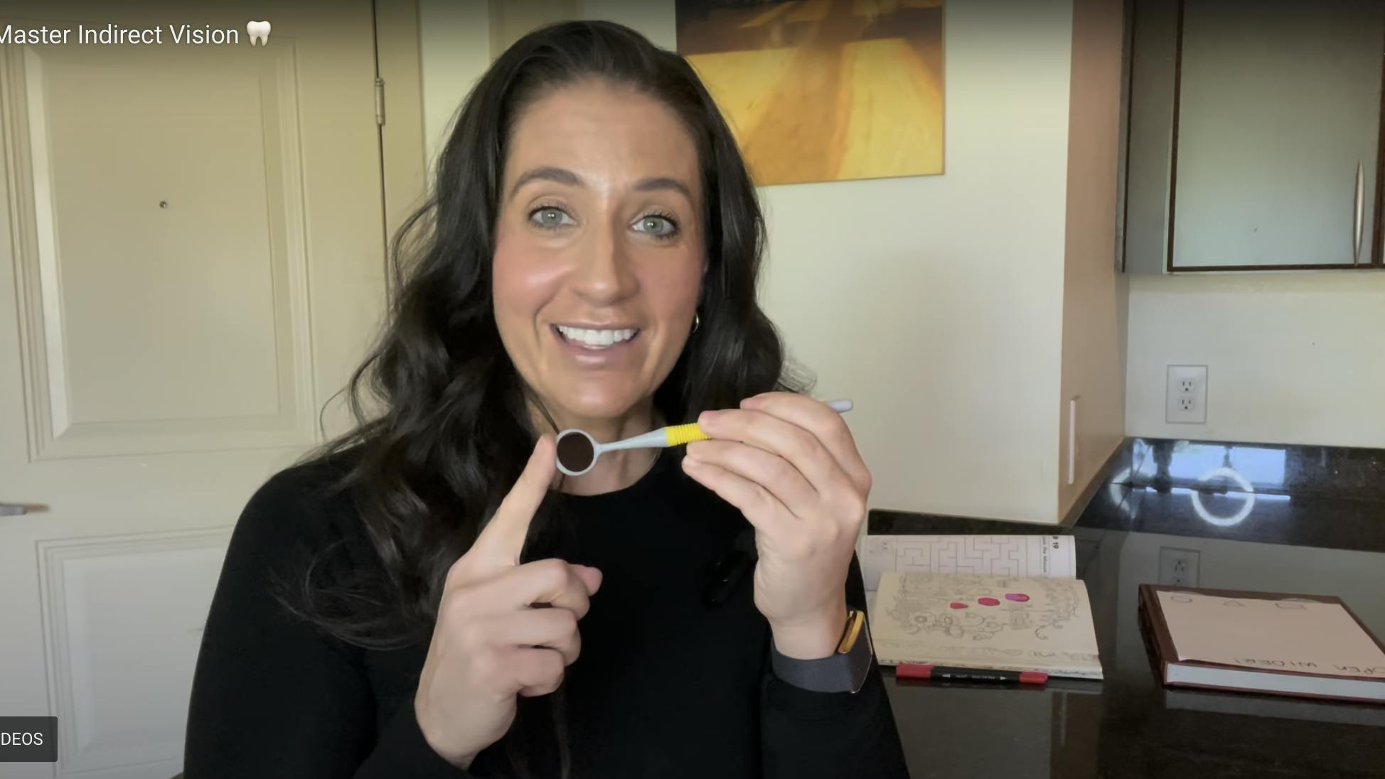 ergonomic tips for using a mirror in dental hygiene