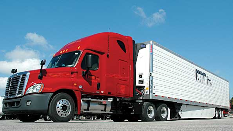 Primed For Growth All Pieces In Place For Prime S Success Refrigerated Transporter