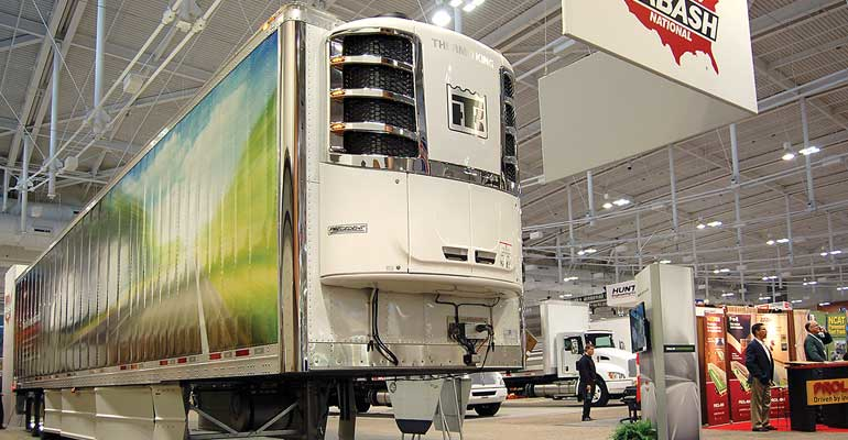 Wabash Unveils Composite Reefer Refrigerated Transporter