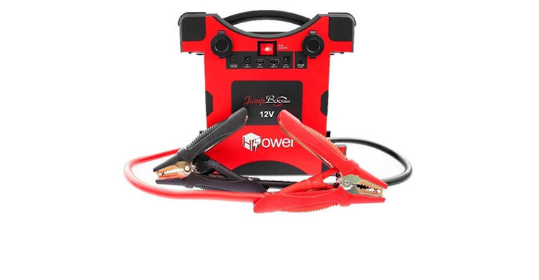 Jump starter battery designed for heavy-duty diesel trucks ...