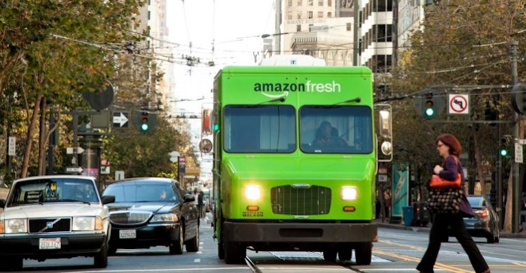 Amazonfresh Grocery Delivery Expands Into Indianapolis Refrigerated Transporter