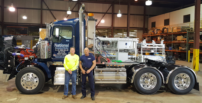 National Lift Truck Customizes Truck For 30 Year Transportation Specialist Rental Equipment Register