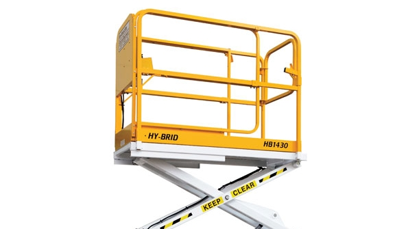 Custom Equipments HyBrid HB1430 lowlevel scissorlift