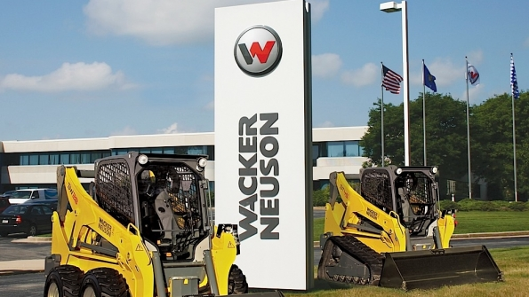 Wacker Neuson expects skidsteer and compact track loaders to be produced in Wisconsin beginning in the first quarter of 2015