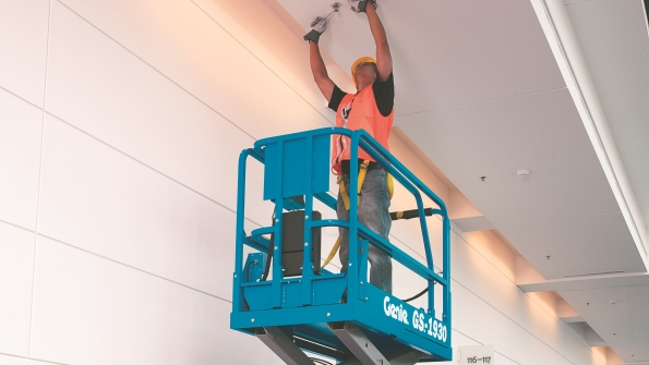 Compact Power Equipment Rentals will offer delivery of construction machinery such as Genie39s GS1930 and GS2632 from participating Home Depot stores in the Miami area