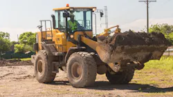 SDLG wheel loader at work The company names six new US dealerships SDLG wheel loader at work The company names six new US dealerships