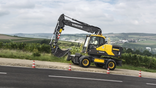 Efficiency measures improved product mix favorable currency and strong North American sales all helped Volvo CE to its most profitable quarter in three years