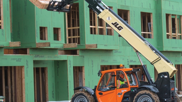 Despite solid expectations for the rest of the year heavy rains and uncertain rental market conditions slowed sales in JLG39s fiscal third quarter