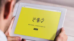 The eLearning module can be used on tablets laptops or any other device The eLearning module can be used on tablets laptops or any other device