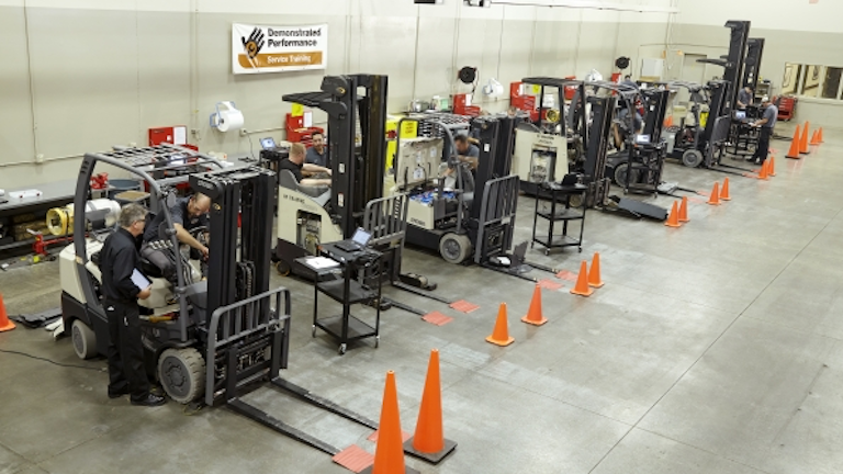 Crown Equipment Opens Kansas City Forklift Service Training Center Rental Equipment Register
