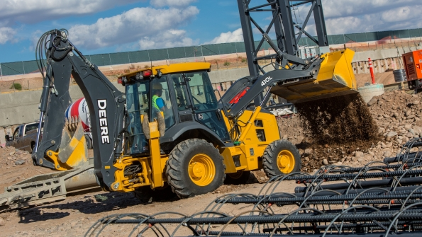 Deere equipment at work