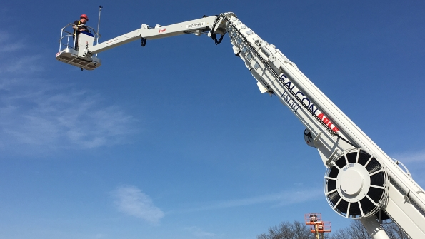 Able Equipment39s new Reachmaster 170foot lift