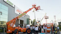 More than 100 rental and enduser customers gathered for the grand opening of Ahern Chile The facility will offer sales service training and parts for Snorkel and Xtreme machines More than 100 rental and enduser customers gathered for the grand opening of Ahern Chile The facility will offer sales service training and parts for Snorkel and Xtreme machines