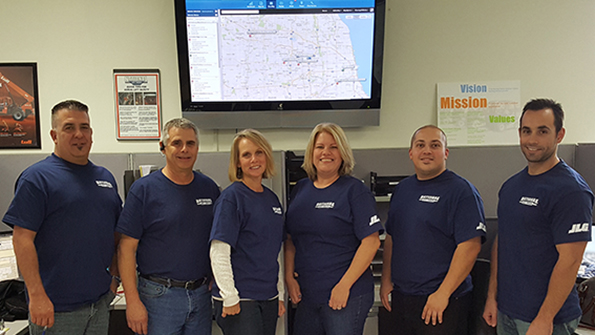 National Lift Truck39s new customer service team has a combined 125 years in the material handling equipment industry and customer service From left Scott Pierce Mike Spalo Renee Kaspar Holly Diemer Alan Perri Kyle OrsquoBrien Not pictured is Michael Rohrbach