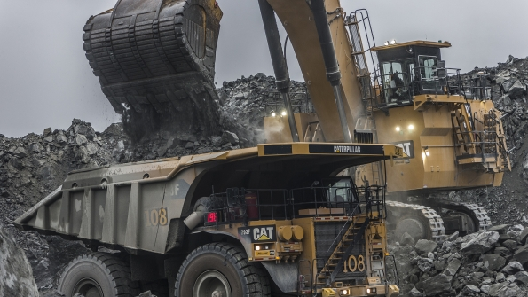 Sales of mining equipment continues to be soft for Caterpillar