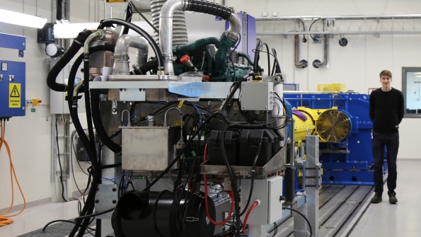 The new building is home to several test rigs that will test both electric and conventional drivelines and components