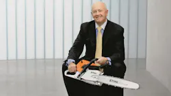 Fred Whyte worked for Stihl for 45 years including 23 as CEO Fred Whyte worked for Stihl for 45 years including 23 as CEO